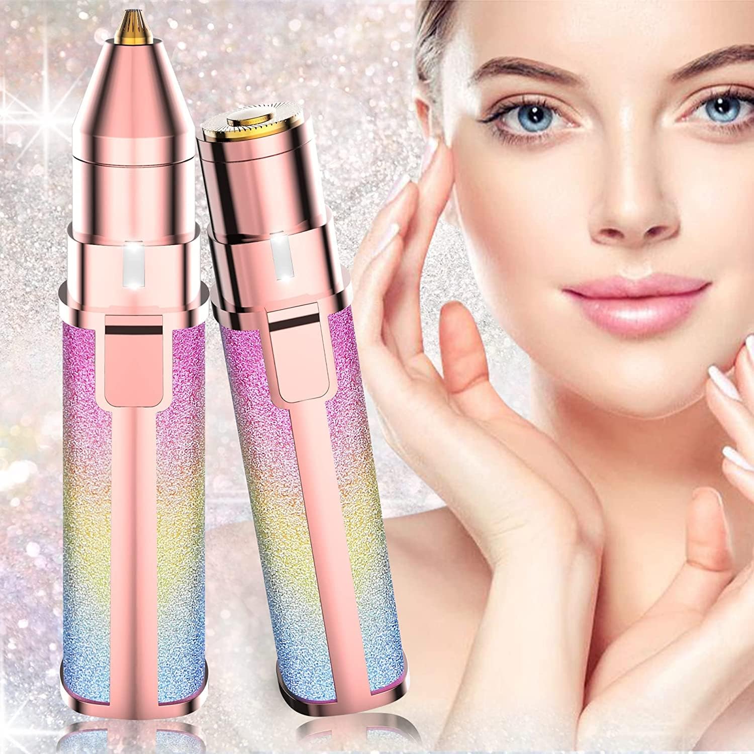 2 in 1 Facial Hair Removal Device for Women