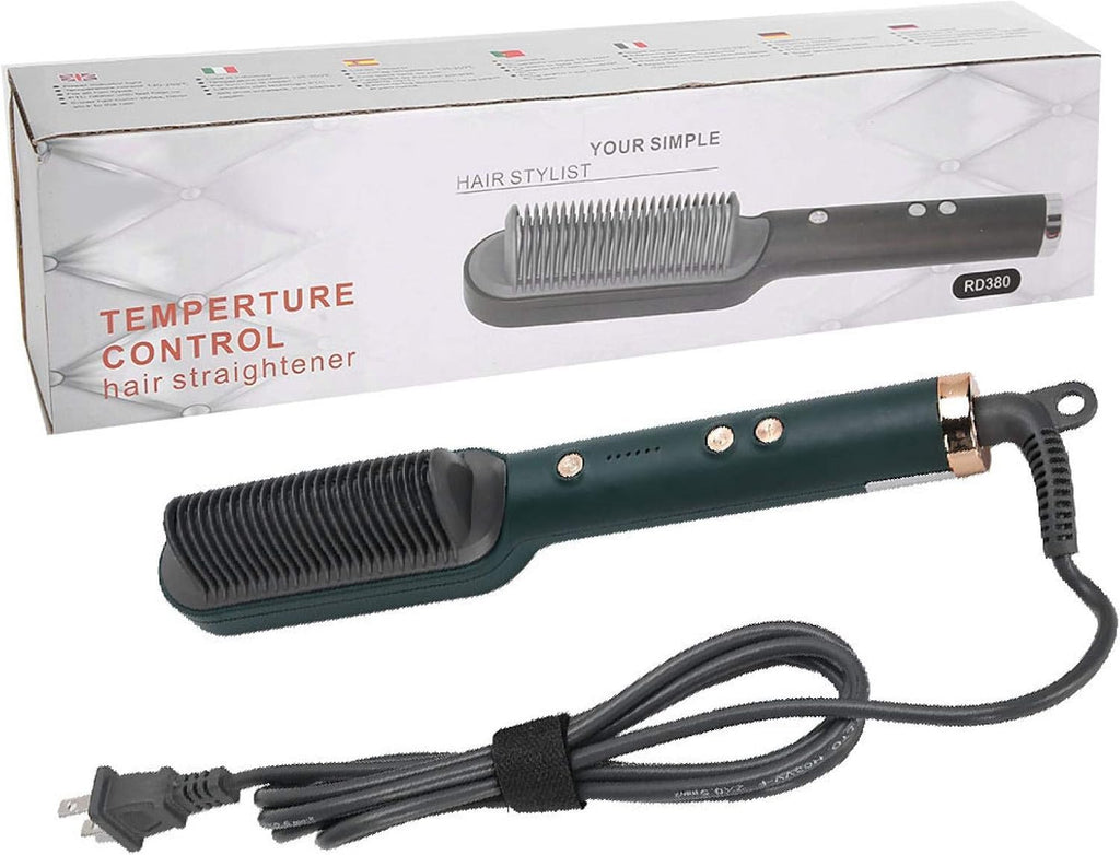 hair straightener brush