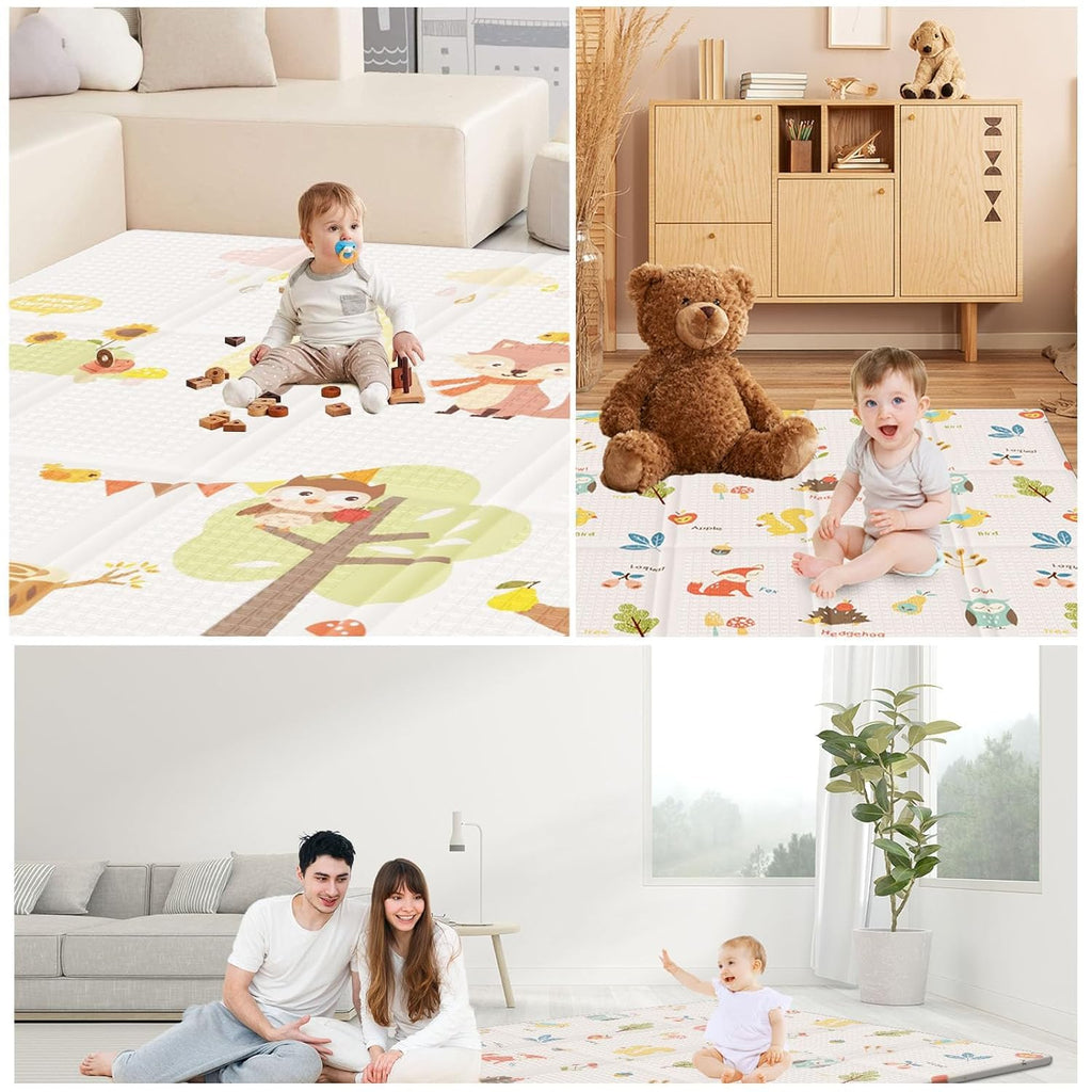 Foldable baby play Mat