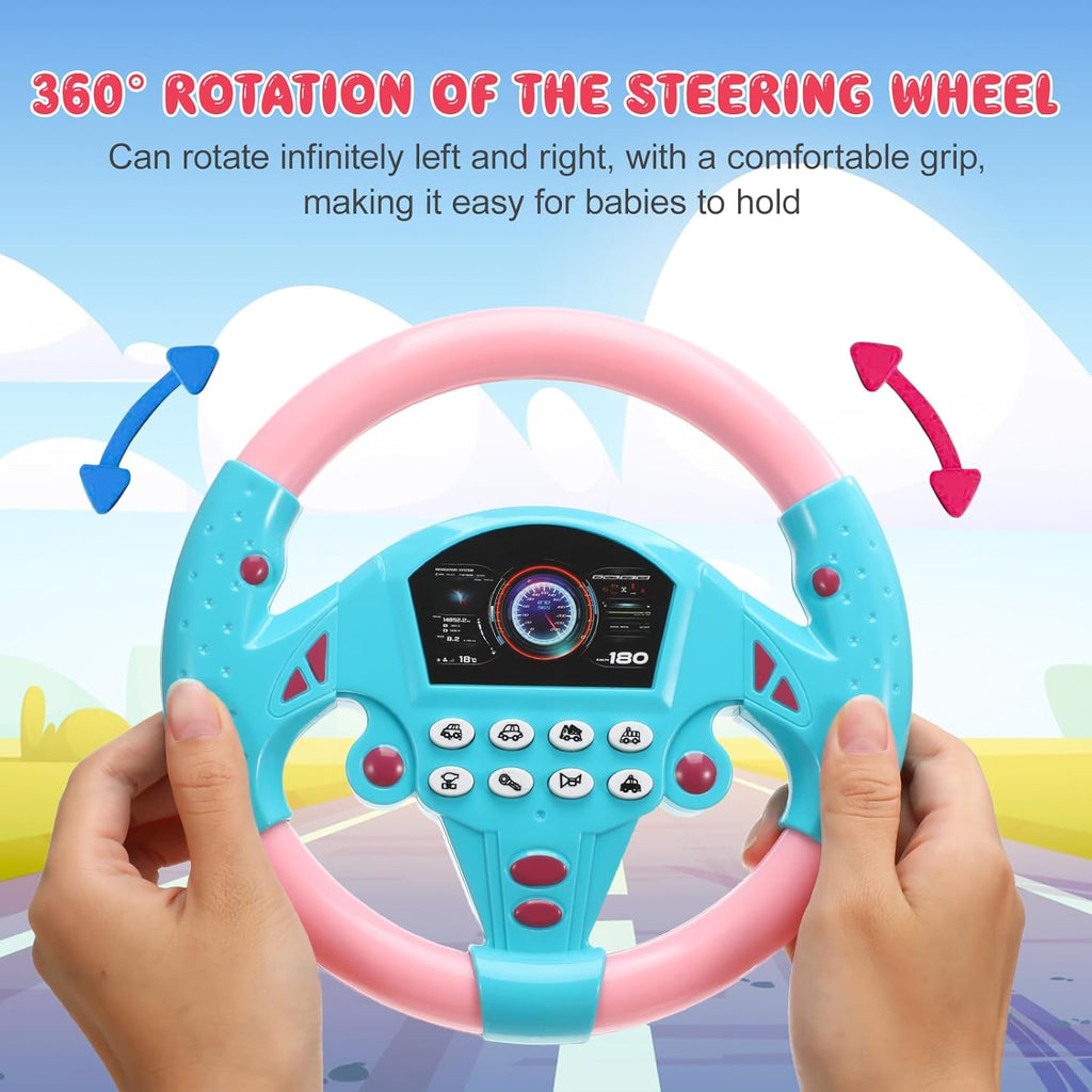 Kids Electronic Toy Steering Wheel