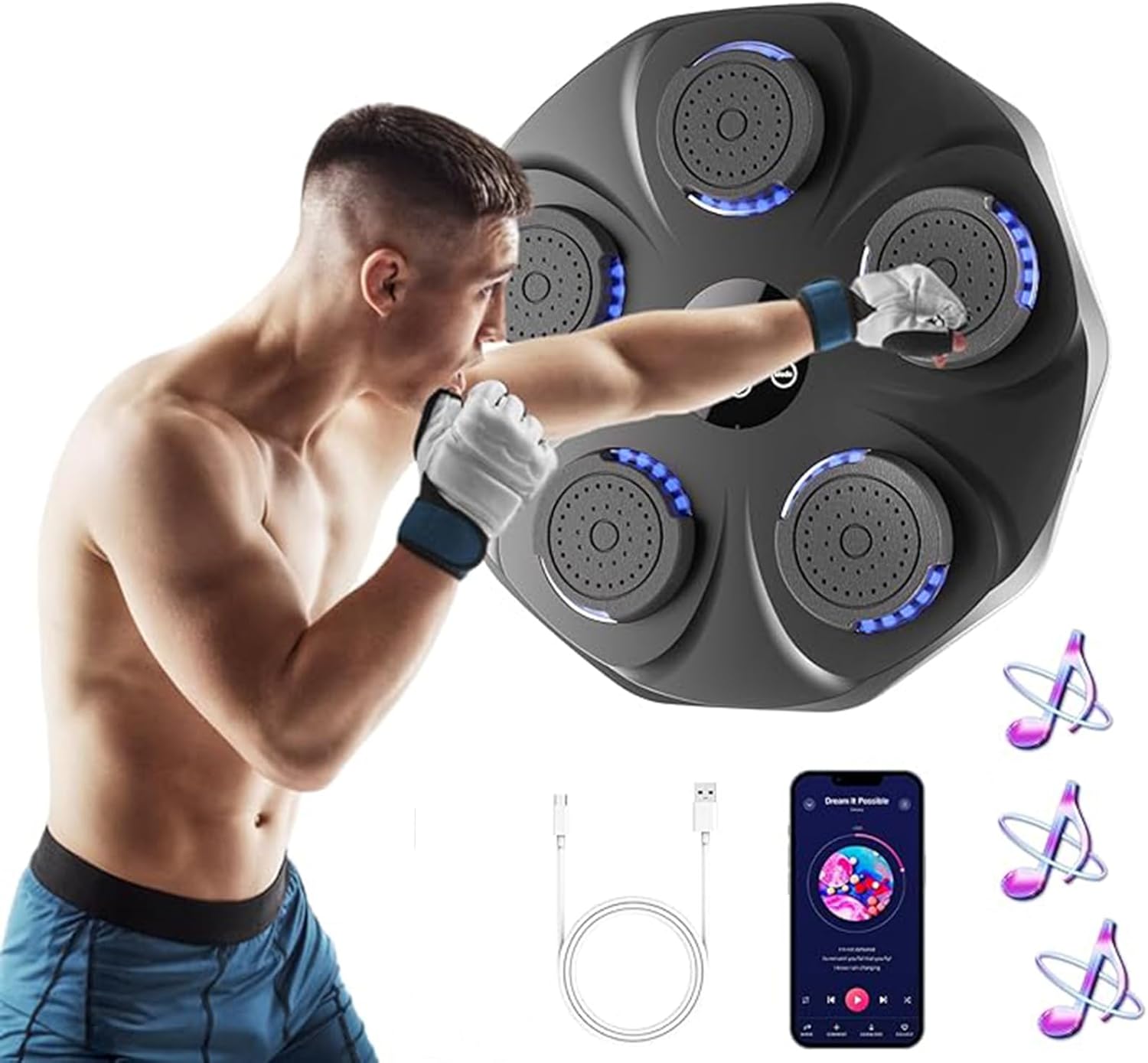Smart music boxing machine