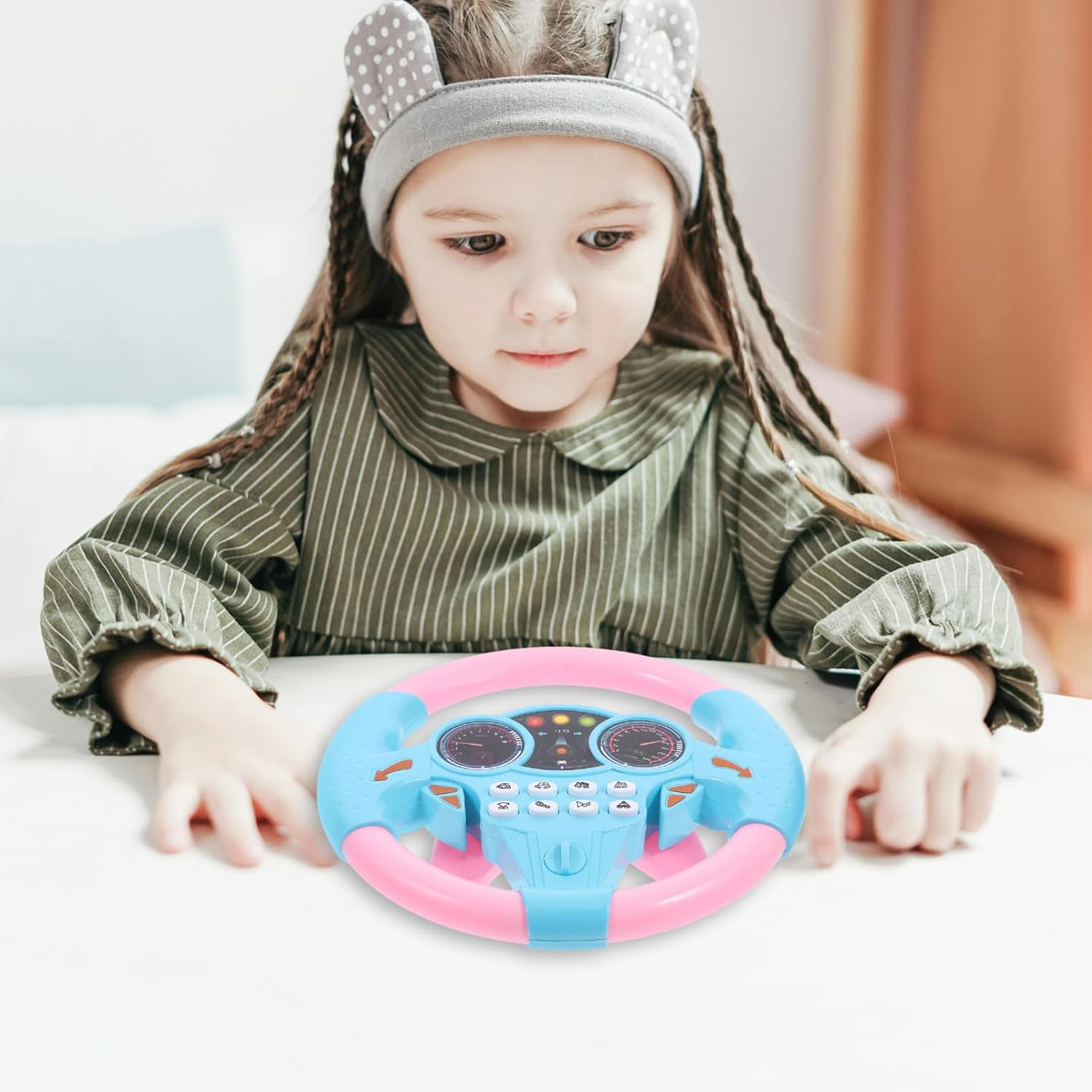 Kids Electronic Toy Steering Wheel