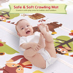 Foldable baby play Mat