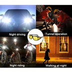 Night Optic Vision Driving Anti Glare Sunglasses