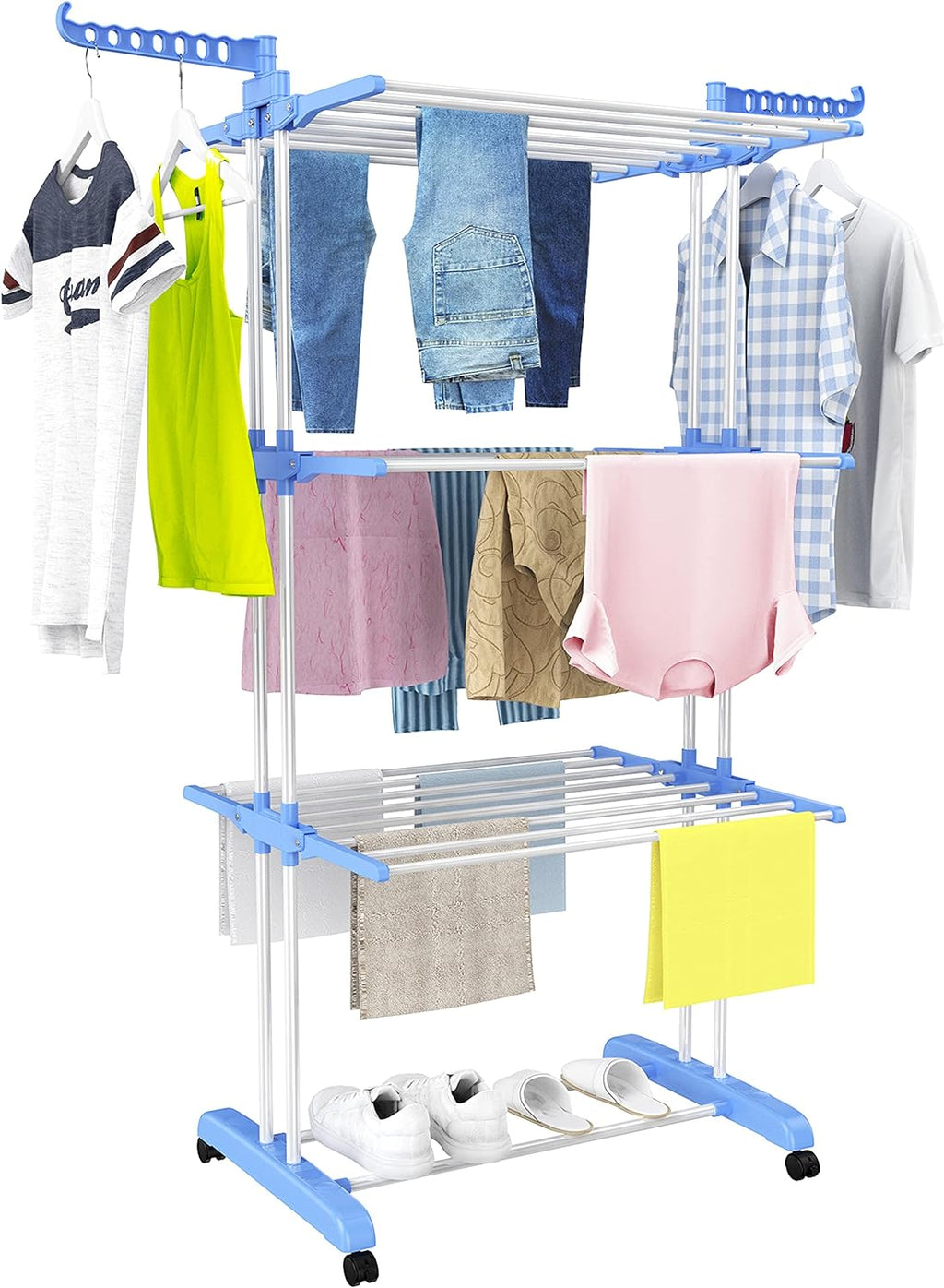 Foldable Clothes Drying Rack
