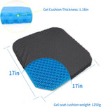 Gel seat cushion