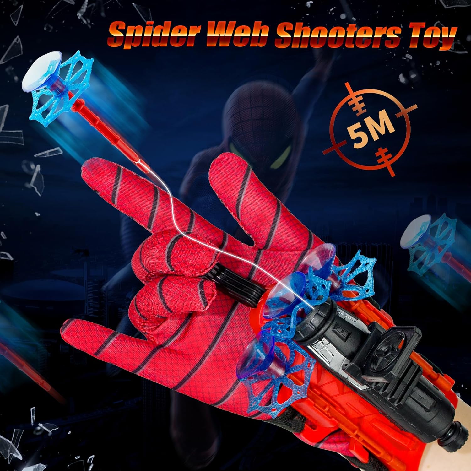 Spider-Man web shooter toy