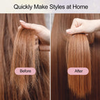 hair straightener brush