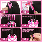 Electric hair braider kit