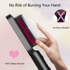 hair straightener brush
