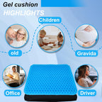 Gel seat cushion