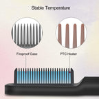 hair straightener brush