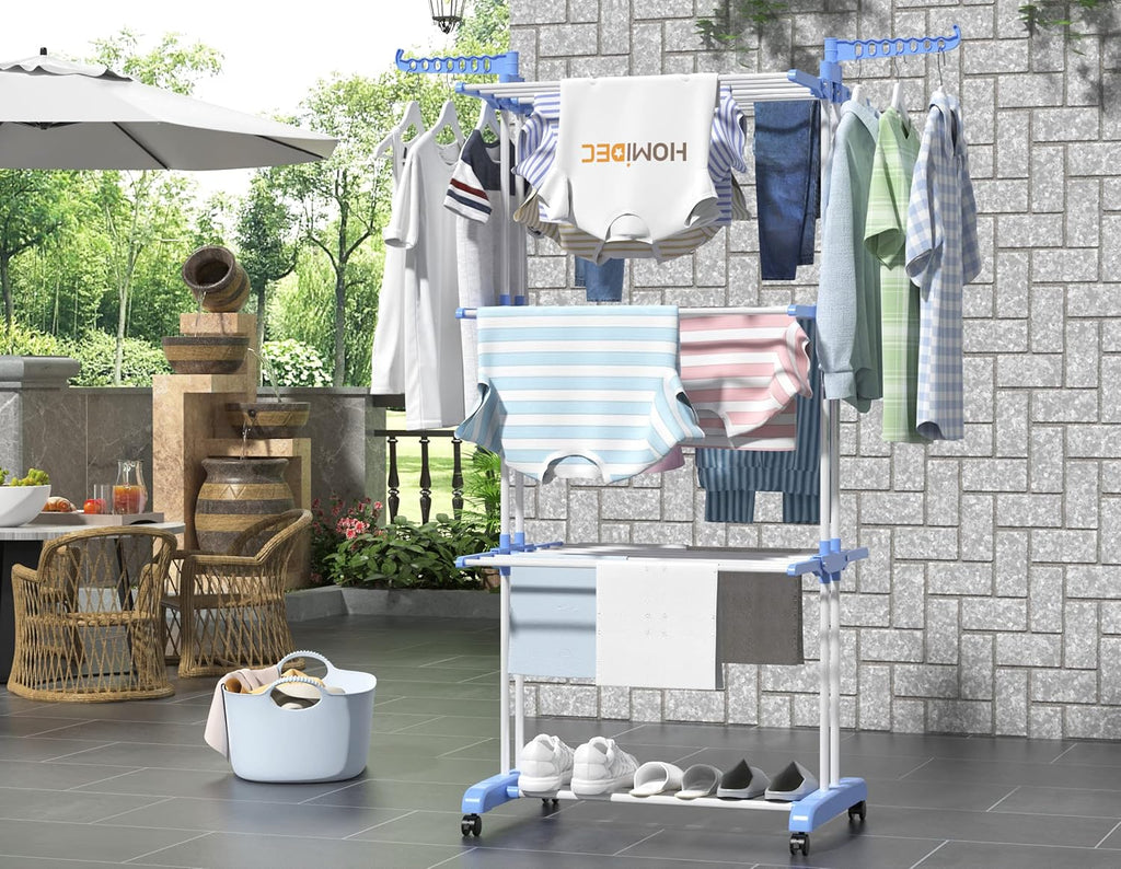 Foldable Clothes Drying Rack
