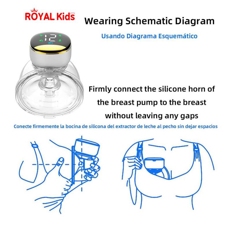 Electric breast pump