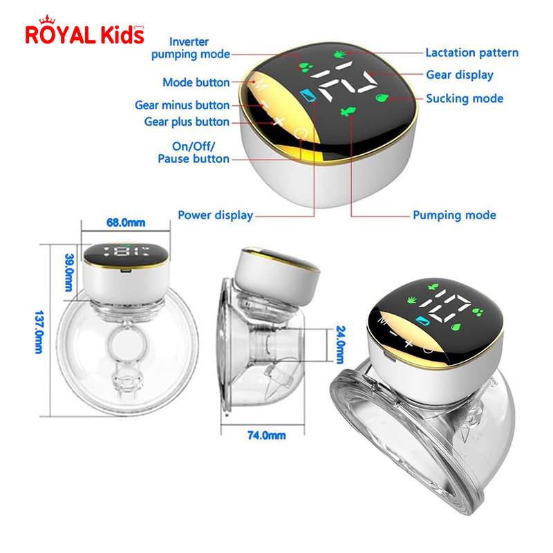 Electric breast pump