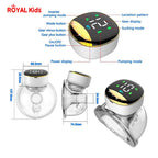 Electric breast pump