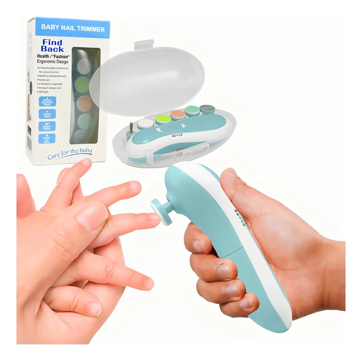 6 In 1 Electric Nail File And Clipper