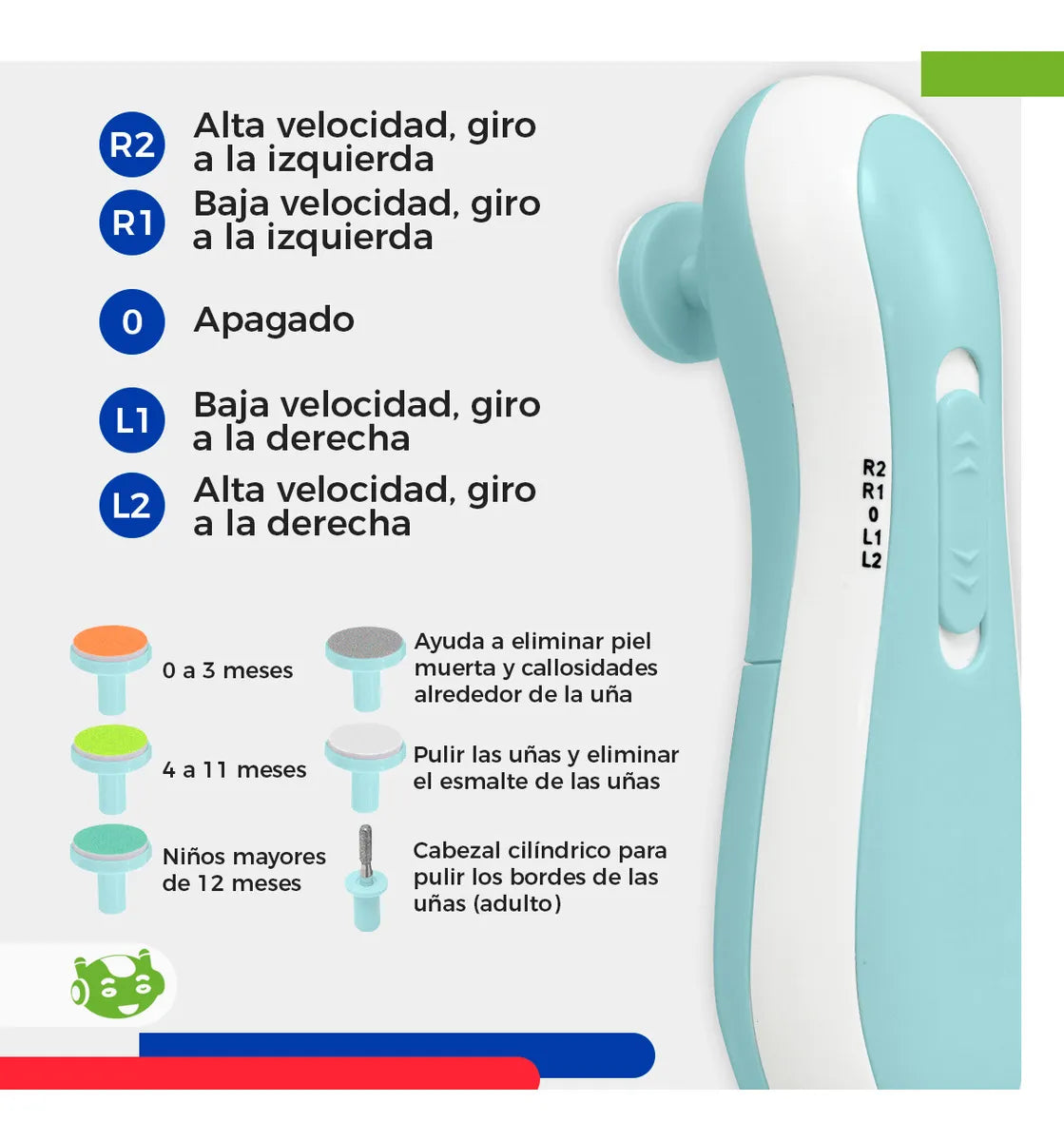 6 In 1 Electric Nail File And Clipper