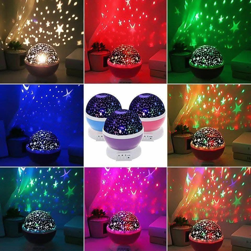 Star Master Dream Rotating Projection Lamp