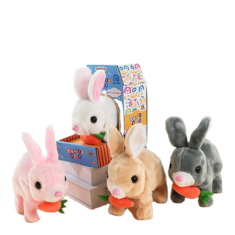 Plush rabbit toys for children