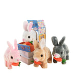 Plush rabbit toys for children