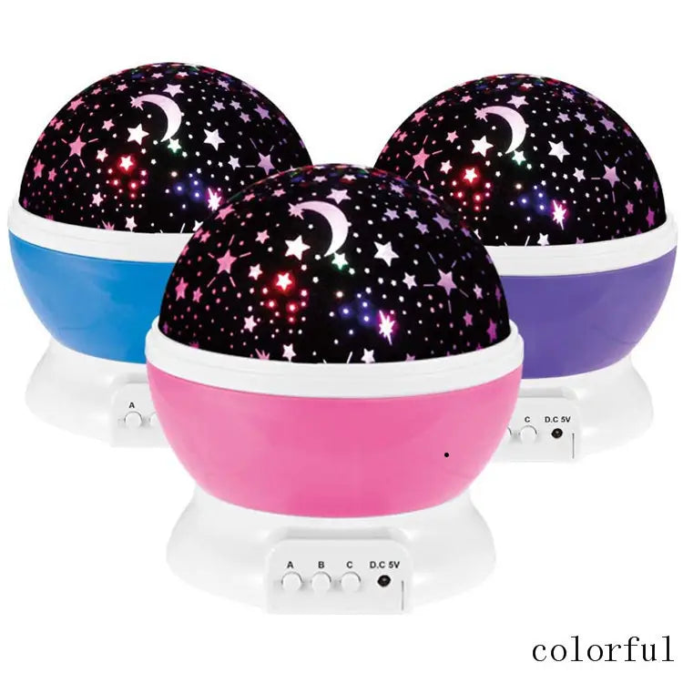 Star Master Dream Rotating Projection Lamp