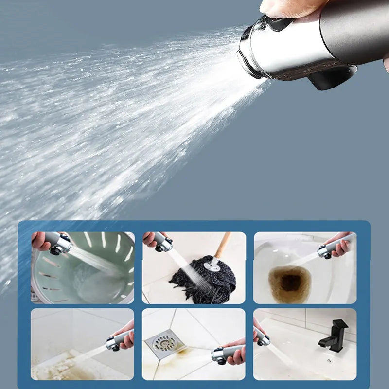 high-pressure handheld shower head