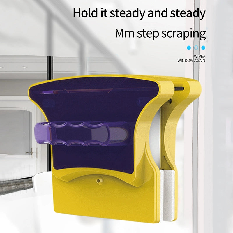 double-sided magnetic glass window cleaner