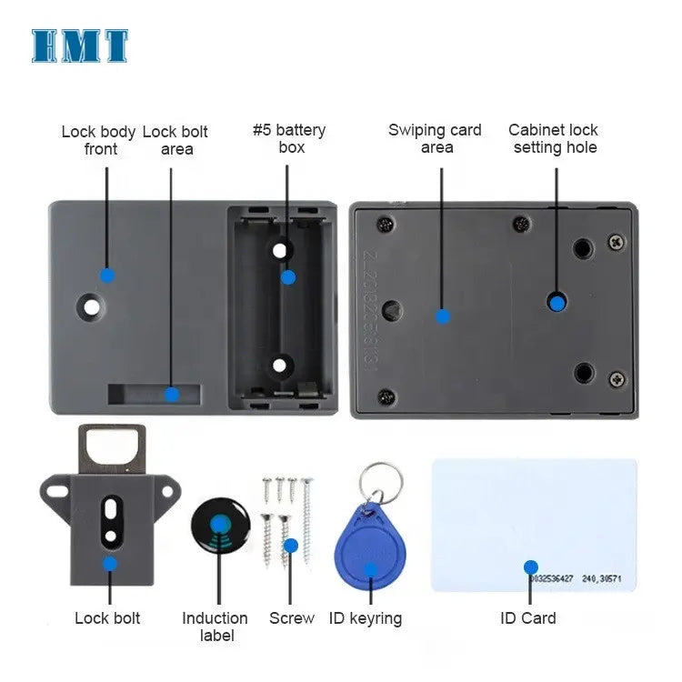 RFID electronic cabinet lock kit