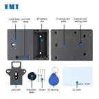 RFID electronic cabinet lock kit