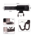 Lifting straps with hooks