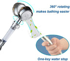 high-pressure, handheld turbo fan shower head