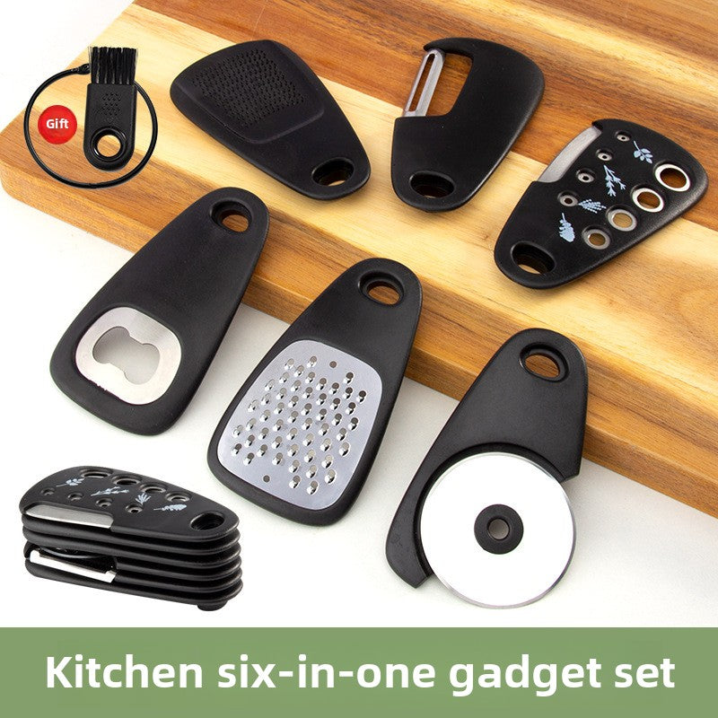 6-in-1 stackable kitchen gadget set