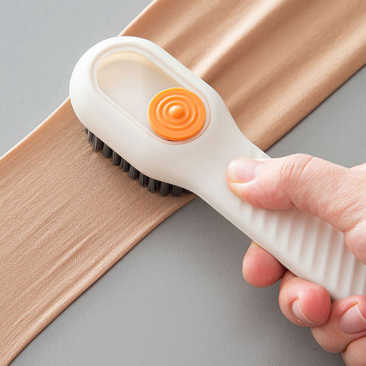 Multi-Purpose Cleaning Brush with Built-In Soap Dispenser