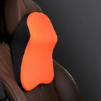Set of car neck and lumbar support pillows