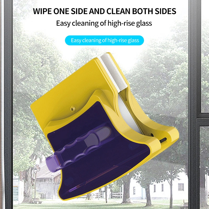 double-sided magnetic glass window cleaner