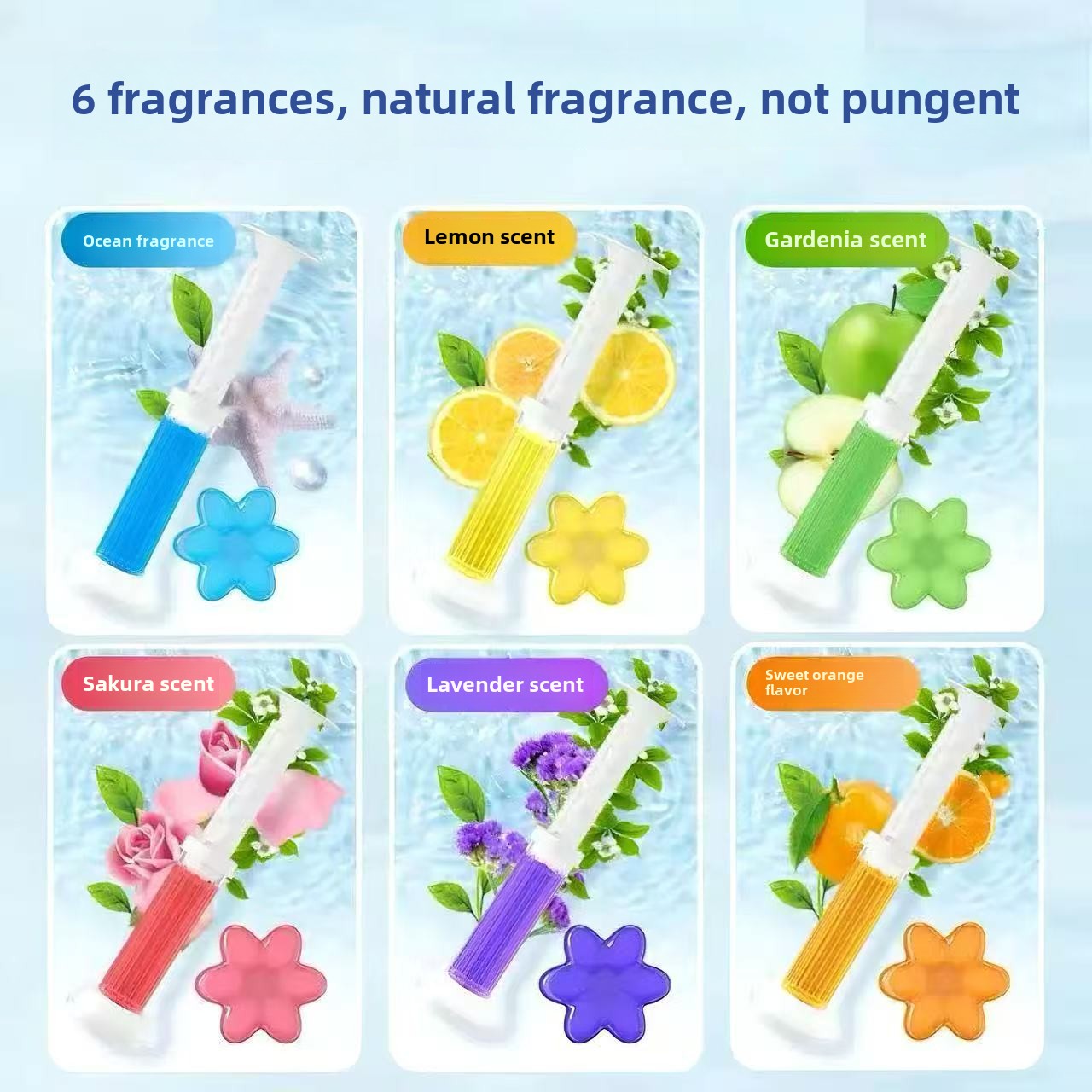 Toilet cleaning gel applicators 12 pcs