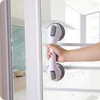Shower grab bar with strong suction cups