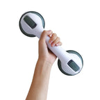 Shower grab bar with strong suction cups