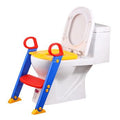 Potty training seat with a step stool ladder.