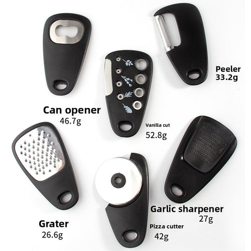 6-in-1 stackable kitchen gadget set