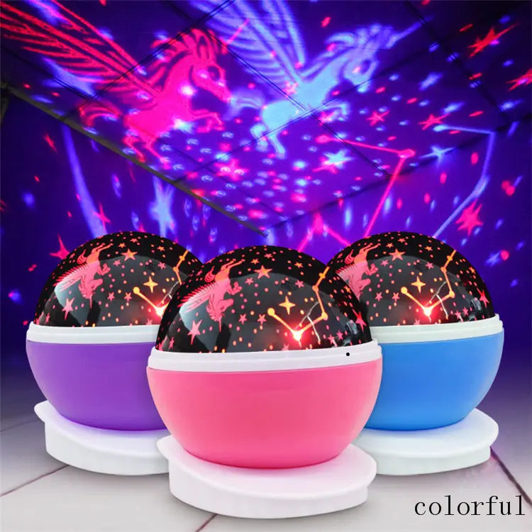 Star Master Dream Rotating Projection Lamp