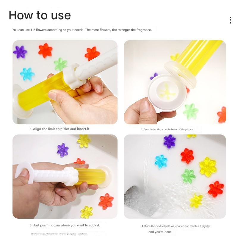 Toilet cleaning gel applicators 12 pcs