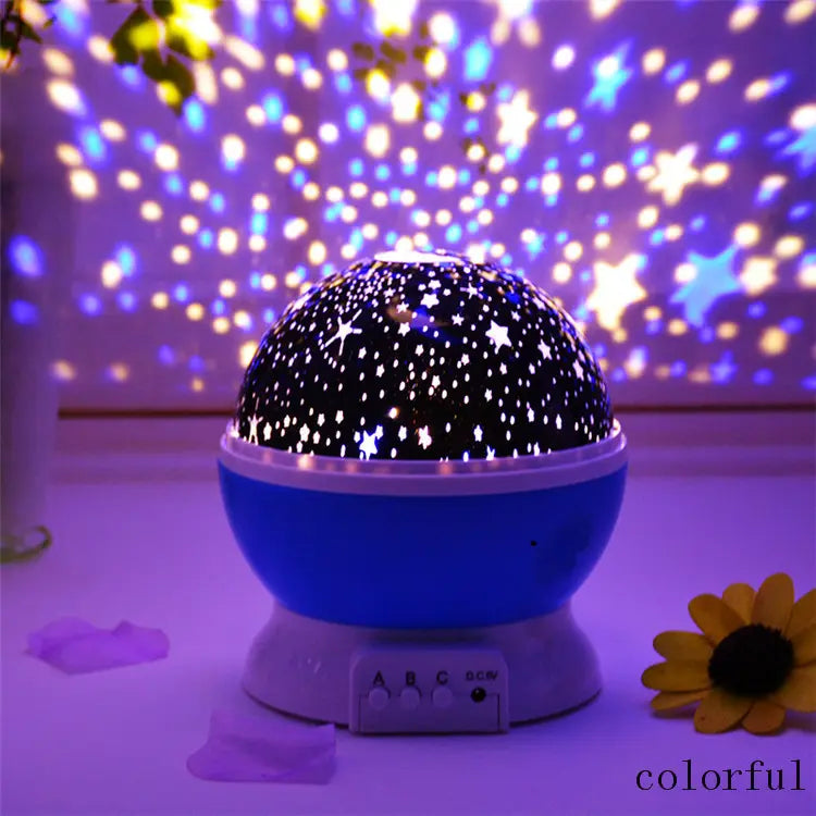 Star Master Dream Rotating Projection Lamp