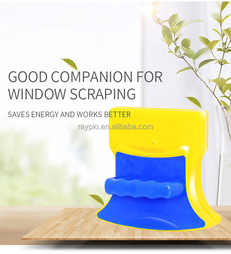 double-sided magnetic glass window cleaner