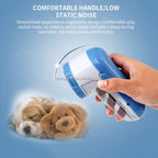 Rechargeable electric lint remover