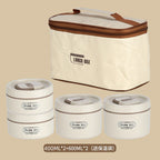 Lunch box set with a thermal bag