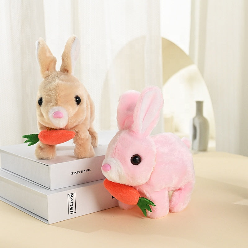Plush rabbit toys for children