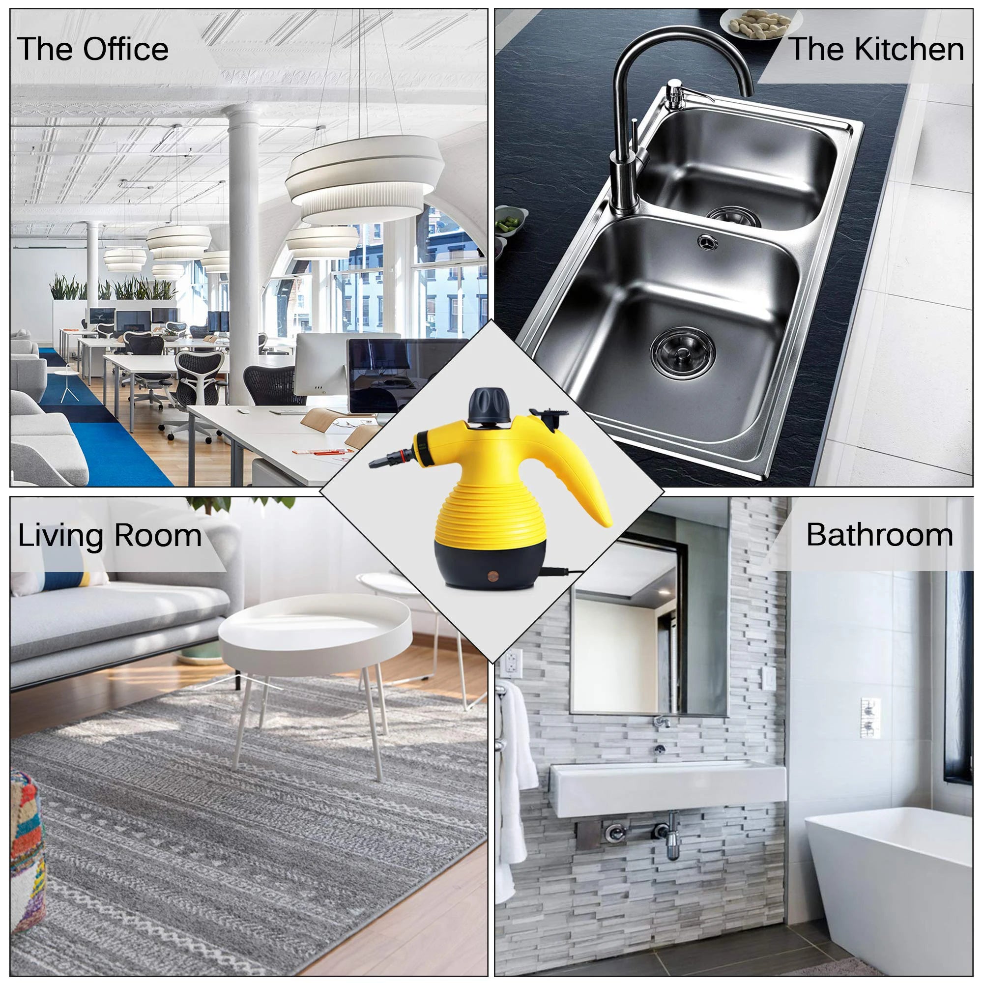 handheld multifunctional steam cleaner and sterilizer