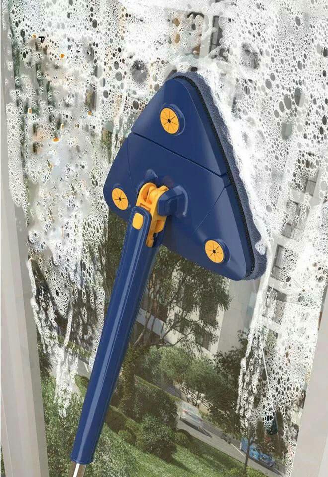 360-degree rotatable adjustable triangle cleaning Mop